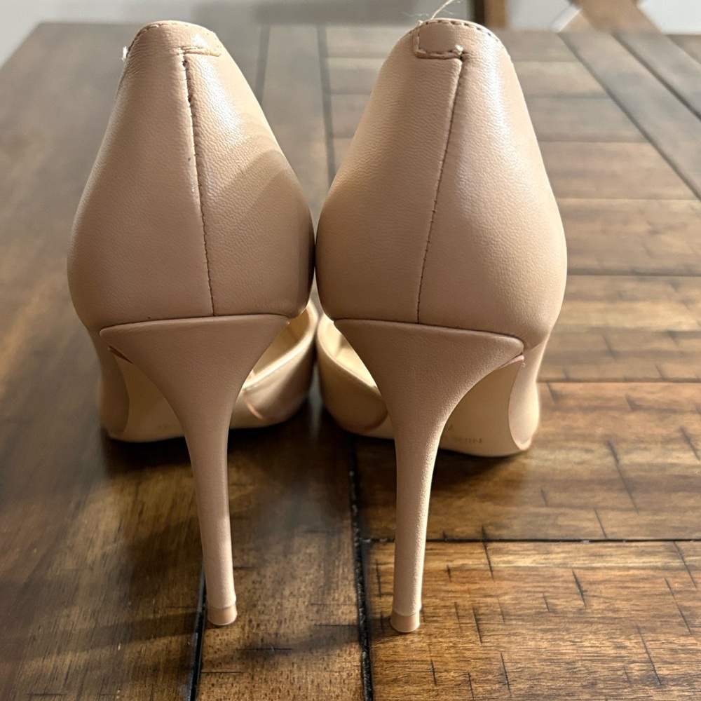 Nine West Beige Pointed Toe Heels - Picture 5 of 6